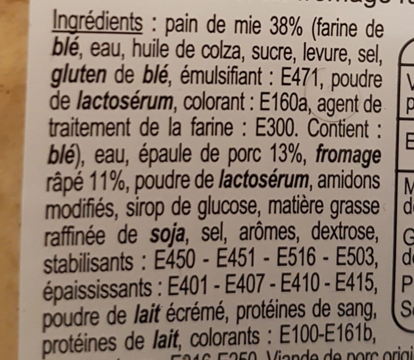 Saveur et passion Croque monsieur packshot