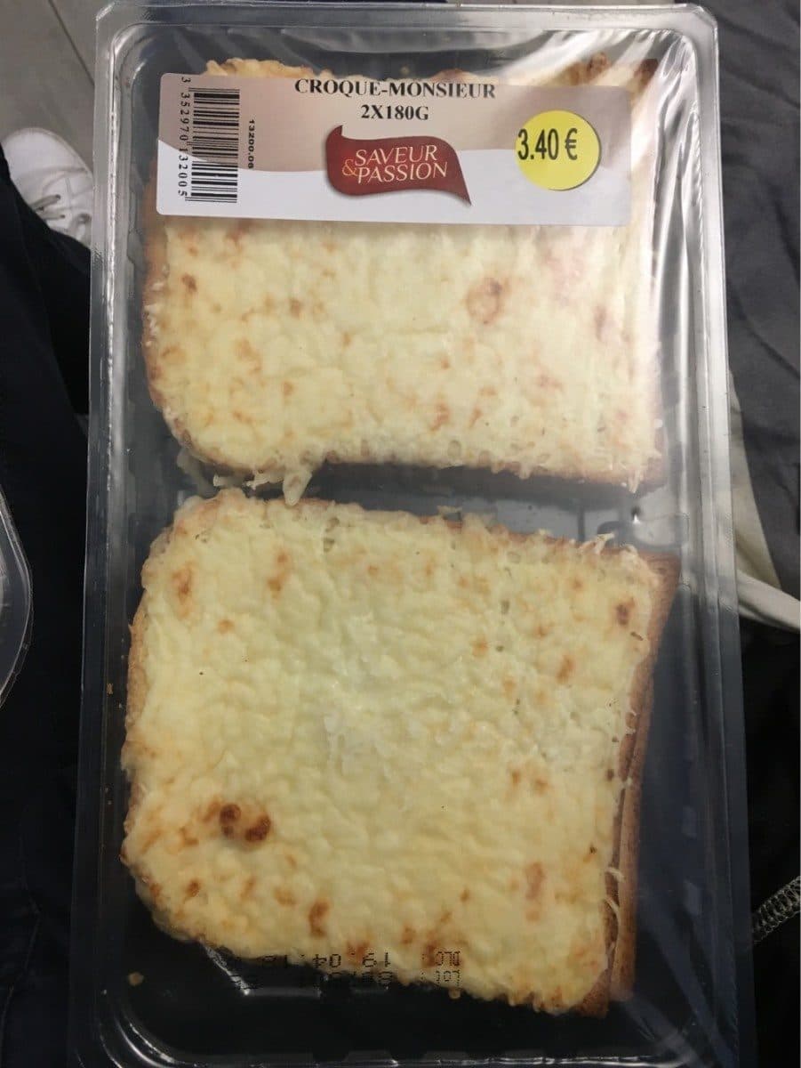 Open Food Facts Croque-Monsieur packshot