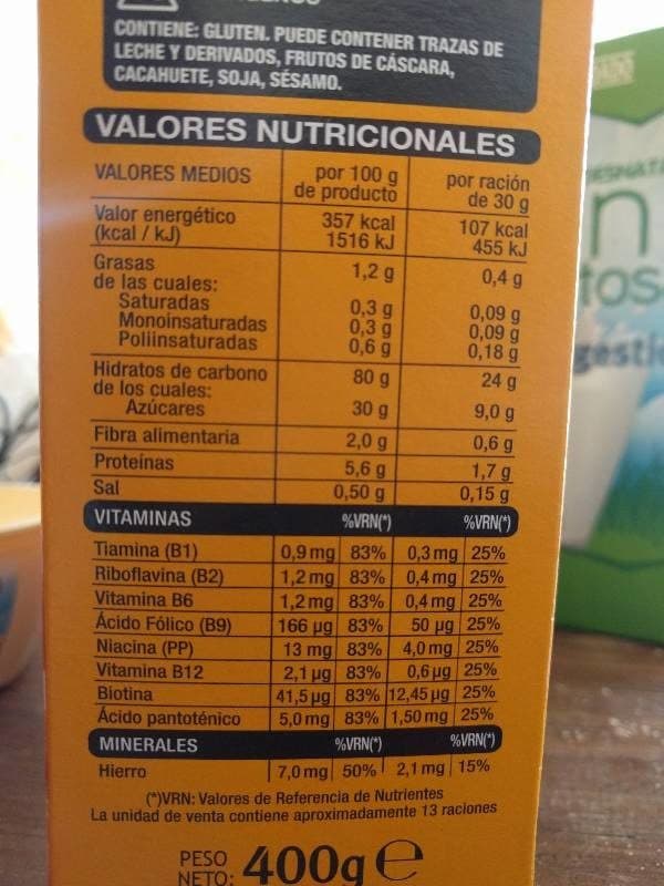 Harrisons Bolas de maíz con miel packshot