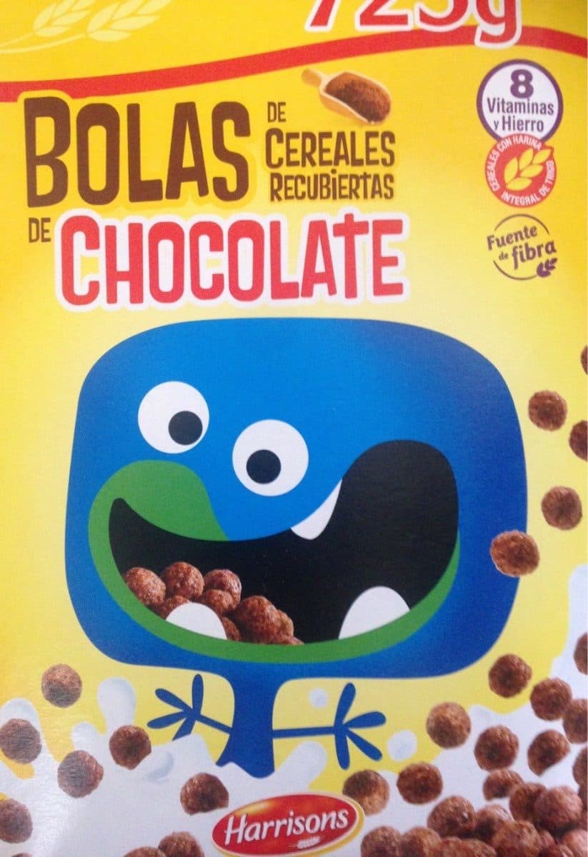 Harrisons Bolas de chocolate packshot