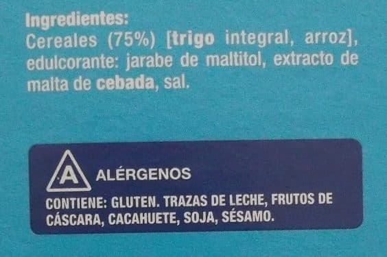 Harrisons Copos de trigo integral y arroz sin azúcares añadidos packshot