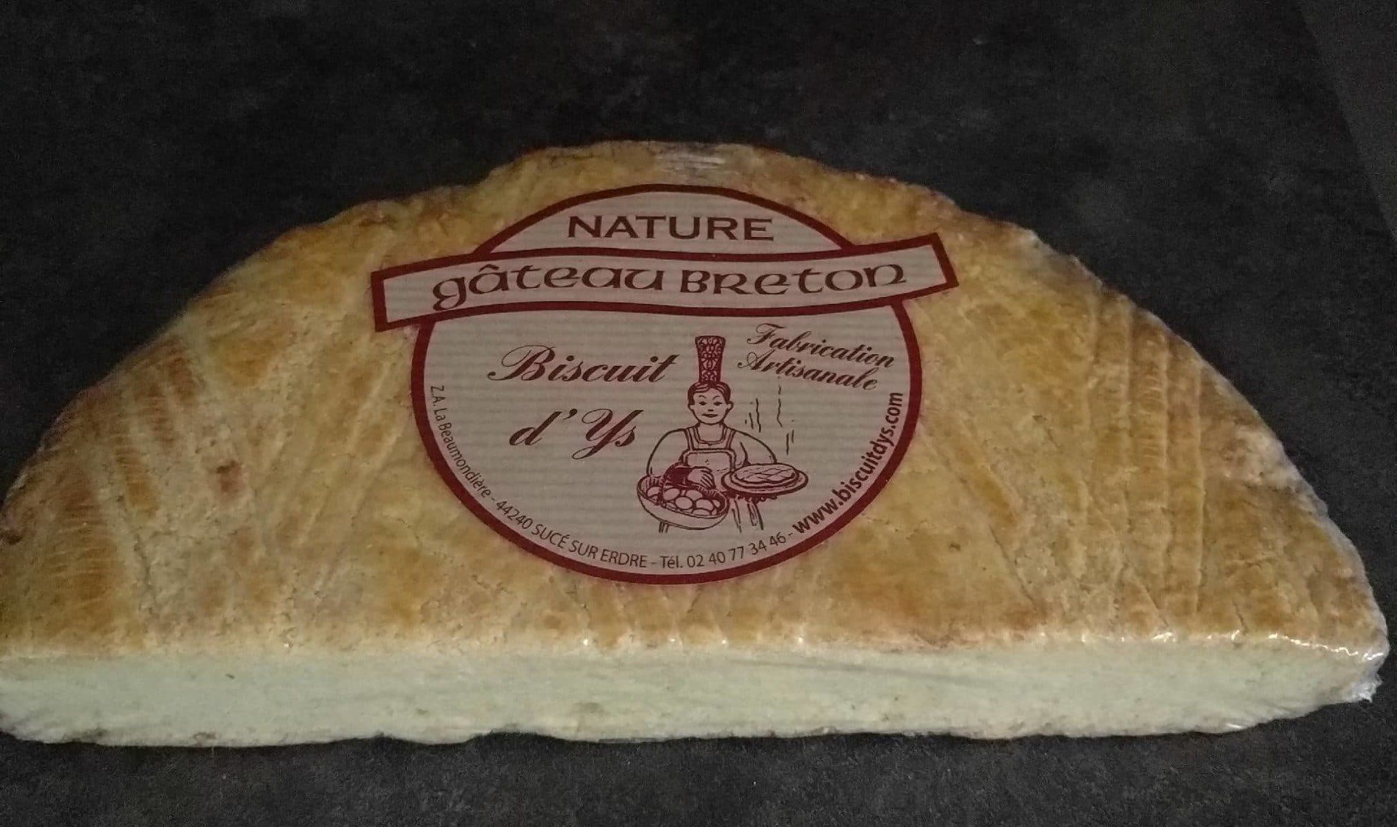 Biscuit d'Ys Gâteau Breton Nature packshot