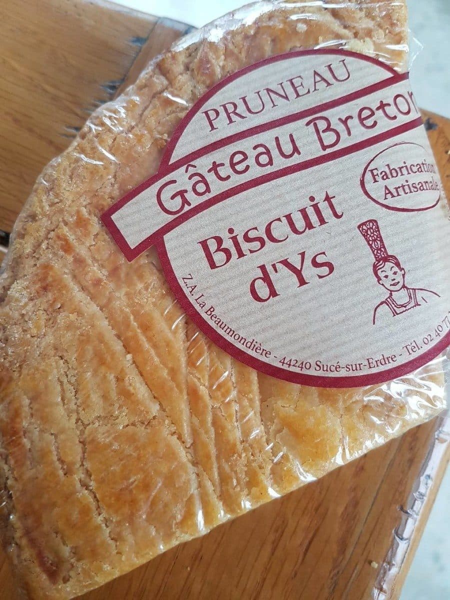 Biscuit d'Ys Gâteau Breton Pruneaux packshot