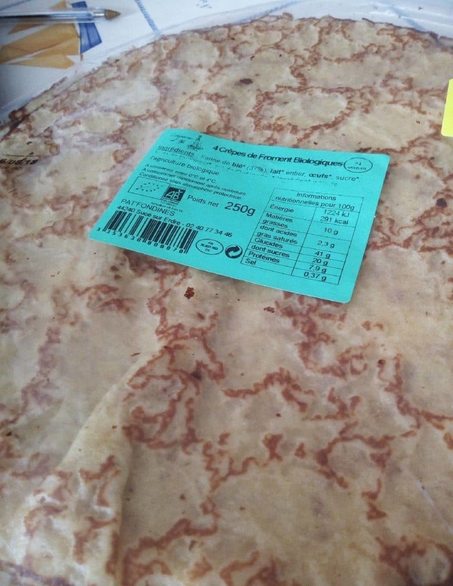 Open Food Facts Crêpes au froment packshot