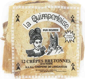 Quimperloise Crêpes Froment La Quimperloise, Faîches Fait Mains x12 packshot