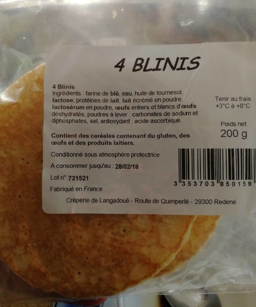 Creperie de langadoue Blinis4 packshot