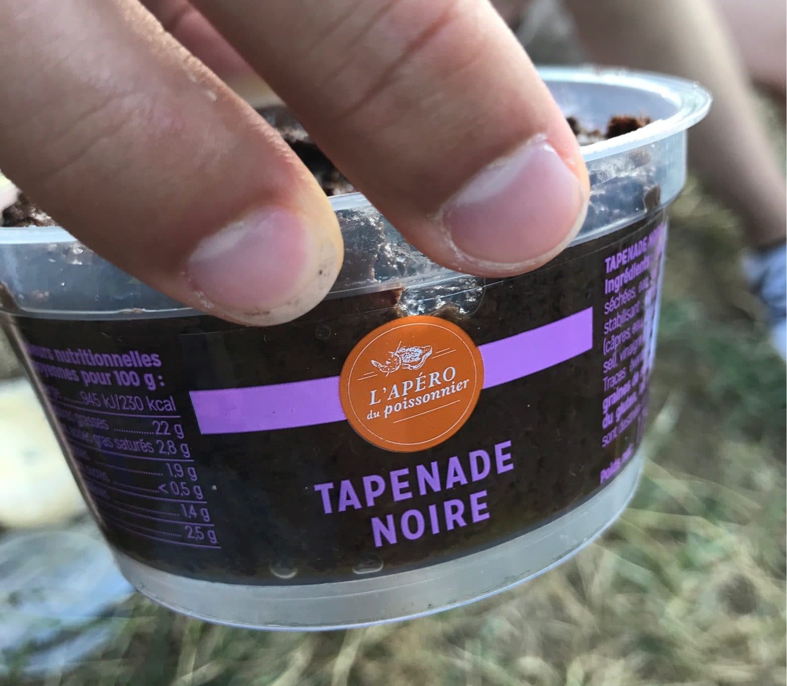 L'Apéro du Poissonnier Tapenade noire packshot