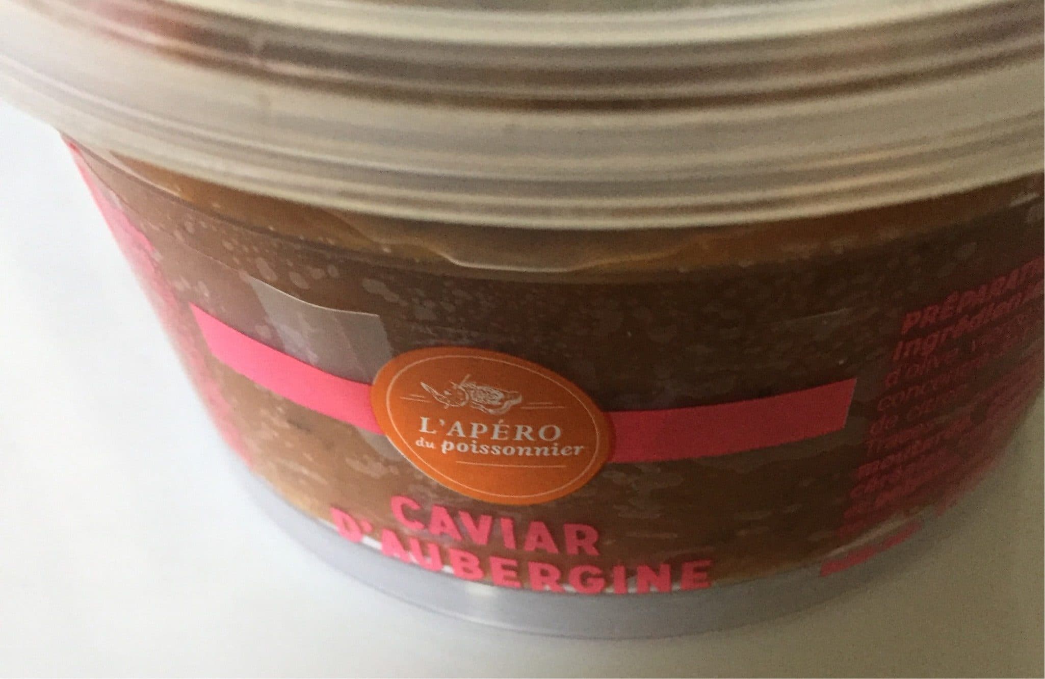 L'apero Du Poissonnier Caviar aubergine packshot