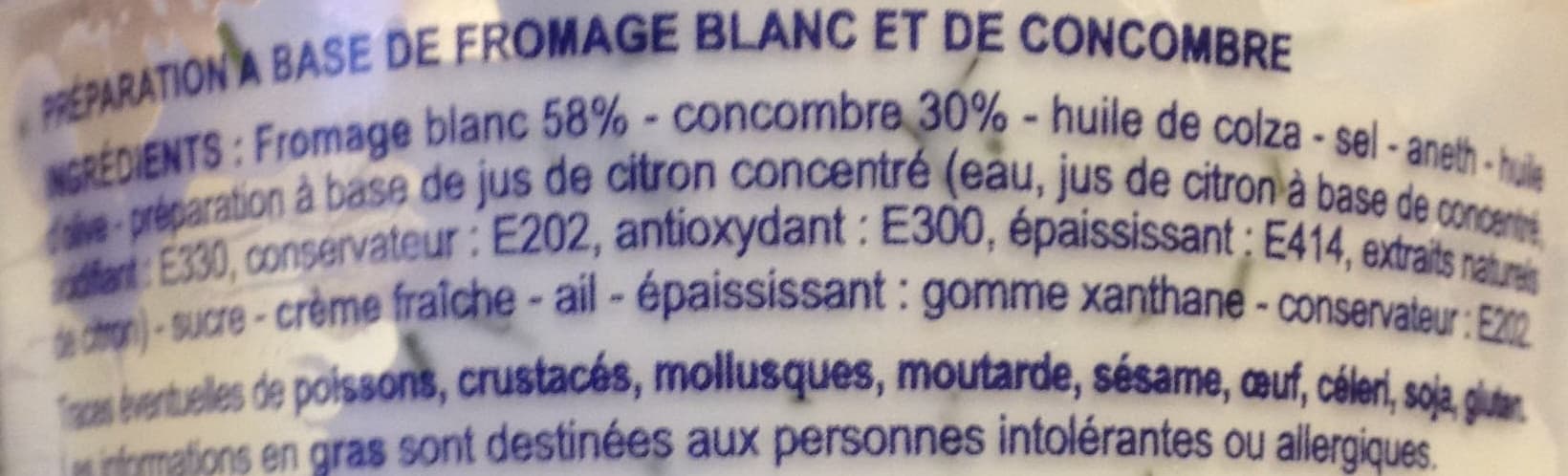 Aspasia Tzatziki aux concombres frais packshot