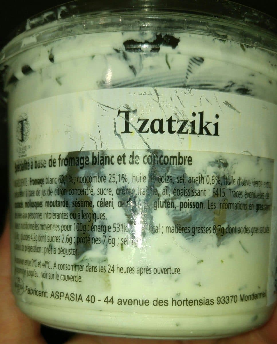 Open Food Facts Tzatziki packshot