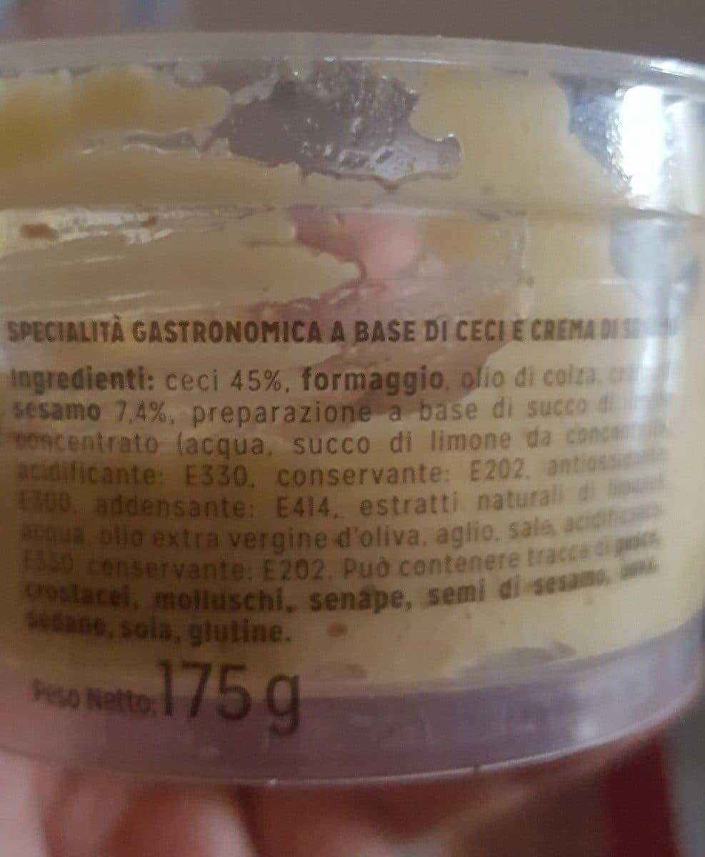 Open Food Facts Hummus packshot