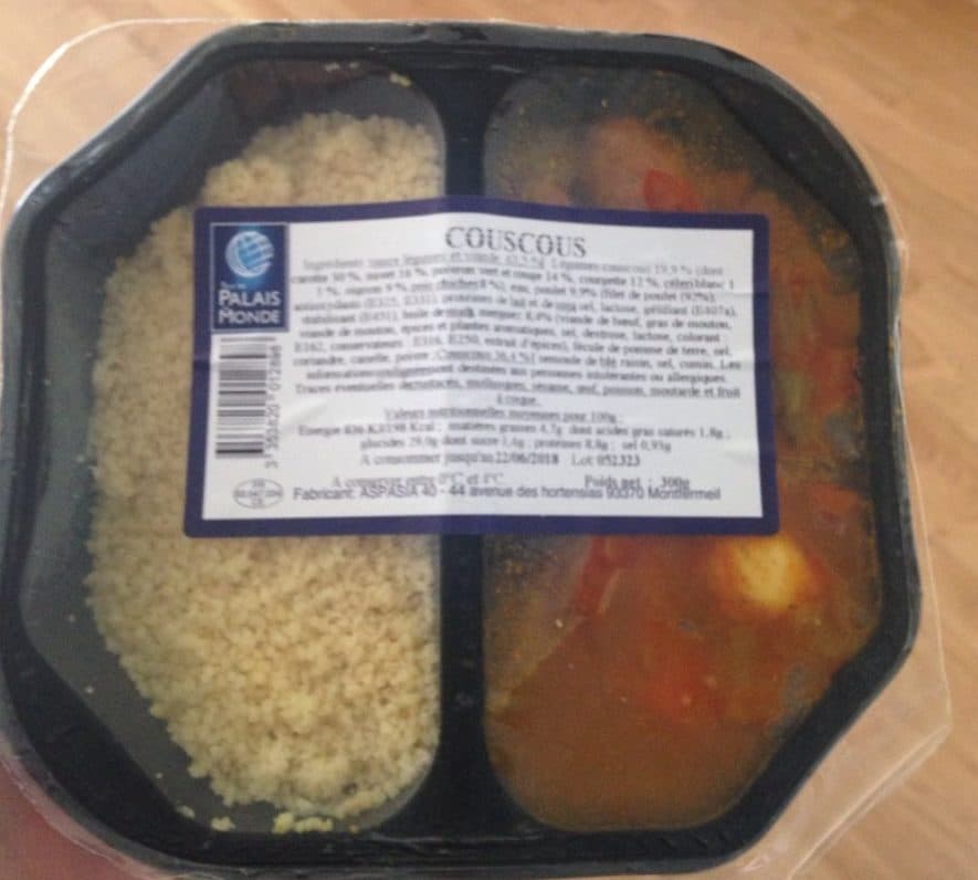 Open Food Facts Couscous packshot