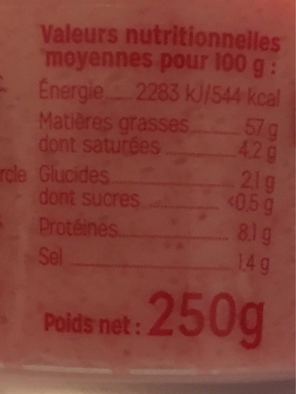 L’apero Du Poissonnier Tarama packshot