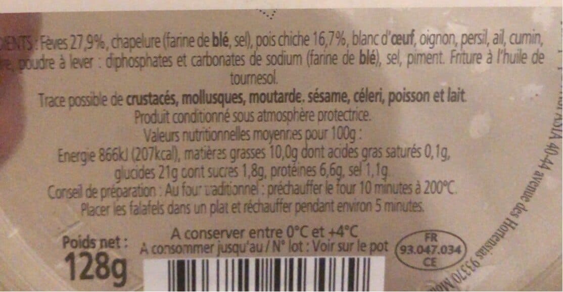 Le Traiteur Gourmet Falafel packshot