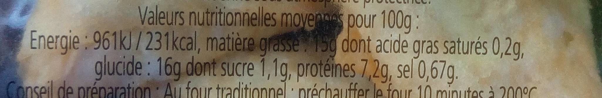 Le Traiteur Gourmet 4 samoussas au boeuf et sauce poisson packshot
