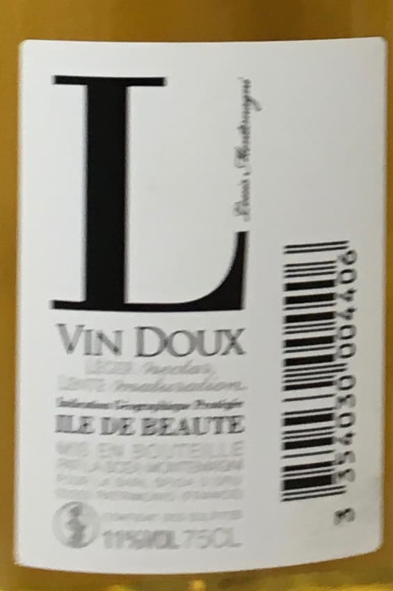 Louis Montemagni Muscat petit grains packshot