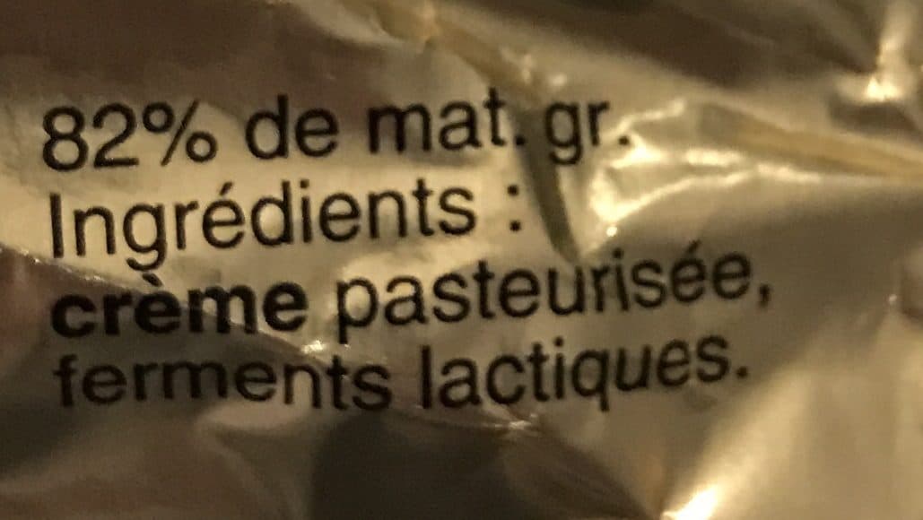 Agrial Beurre Doux Plaquette packshot