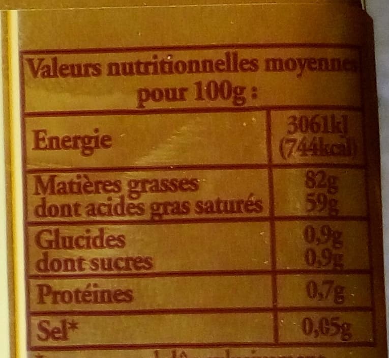 Grand Fermage Charentes Poitou Doux AOP (82 % MG) packshot