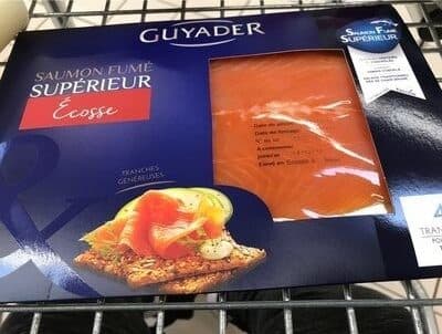 Guyader Saumon Fumé superieur Ecosse packshot