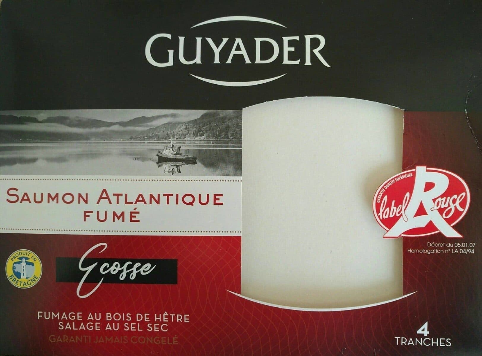 Guyader Saumon Atlantique Fumé packshot