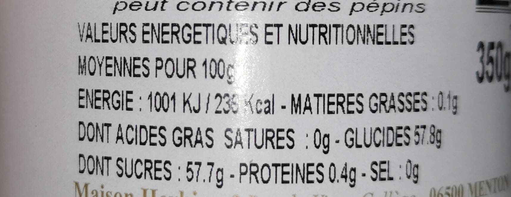 Maison Herbin Confiture trois agrumes packshot