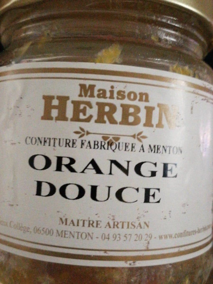 Maison Herbin Orange douce confiture packshot