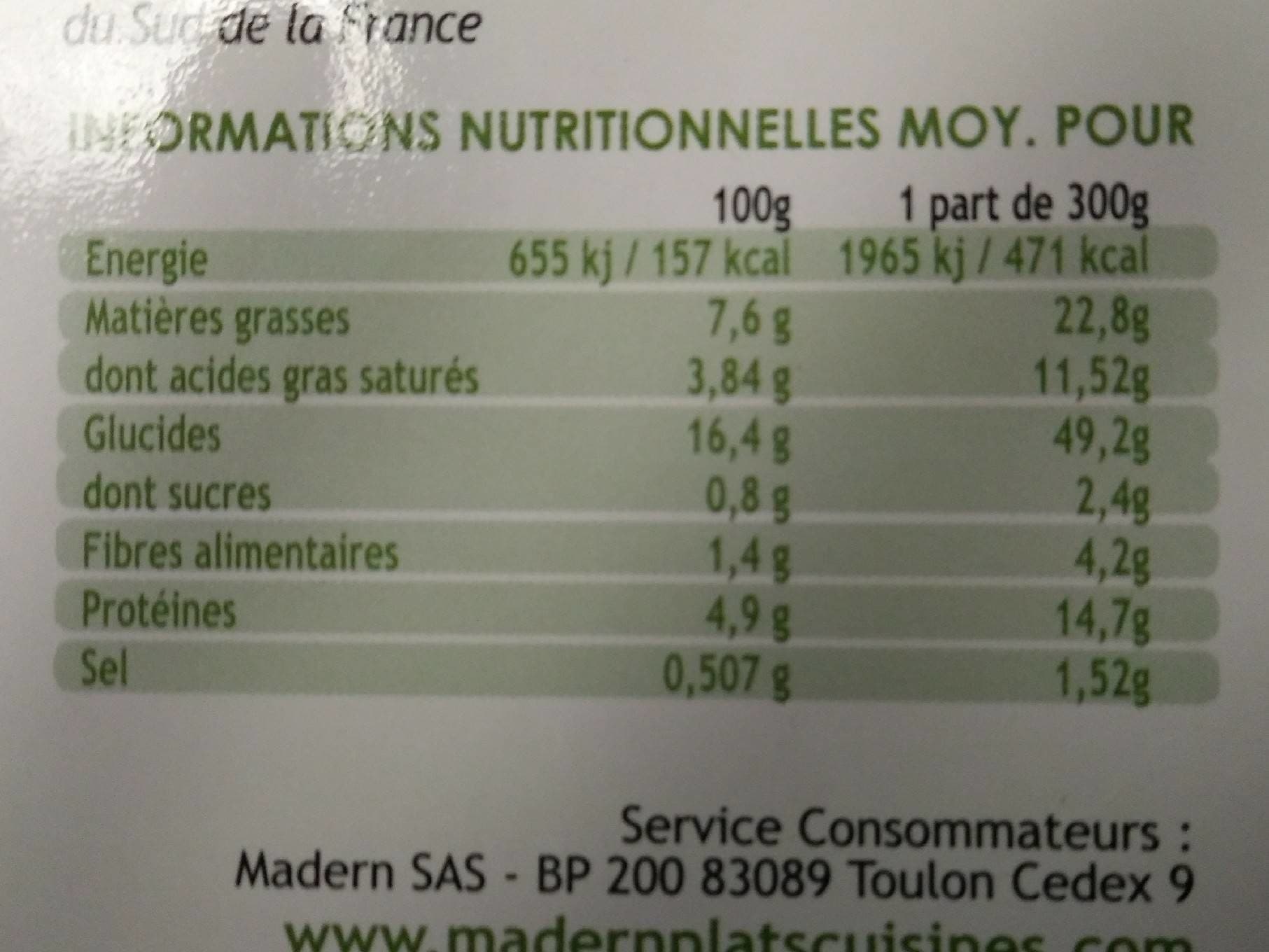 Madern Ravioles fromage fines herbes et sauce Pesto BIO (Veggie) packshot
