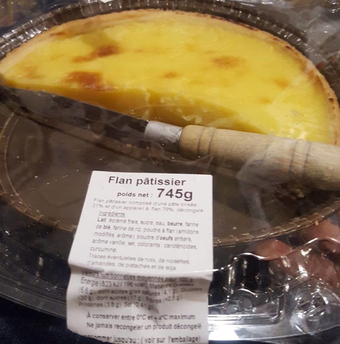 Open Food Facts Flan pâtissier packshot