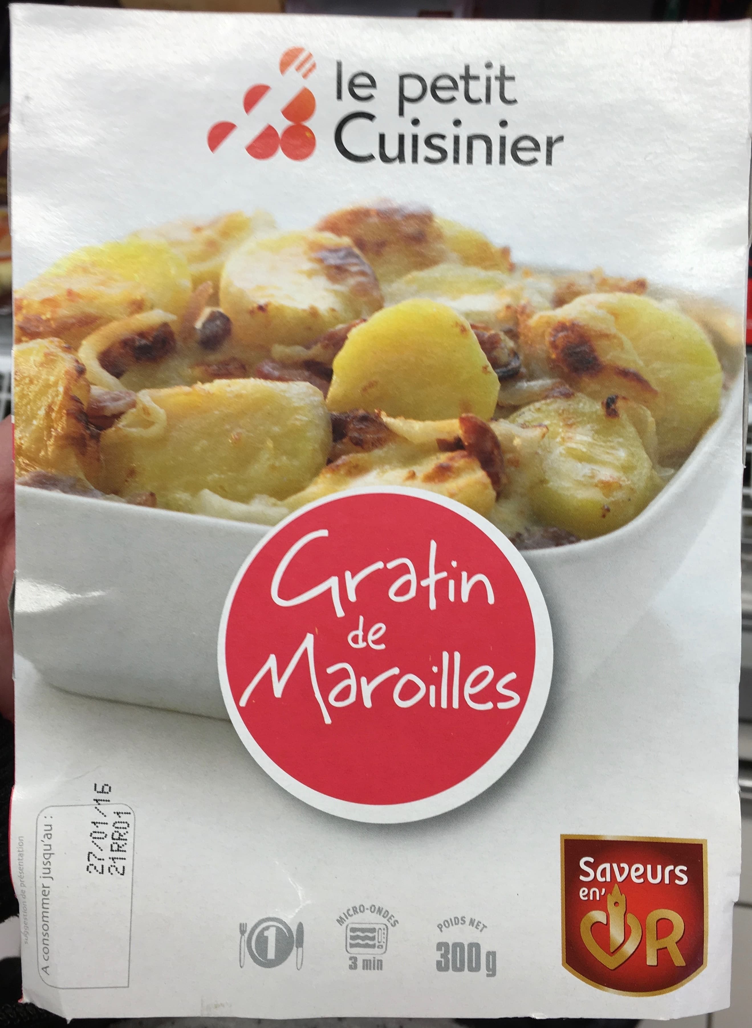 Le petit cuisinier Gratin de Maroilles packshot