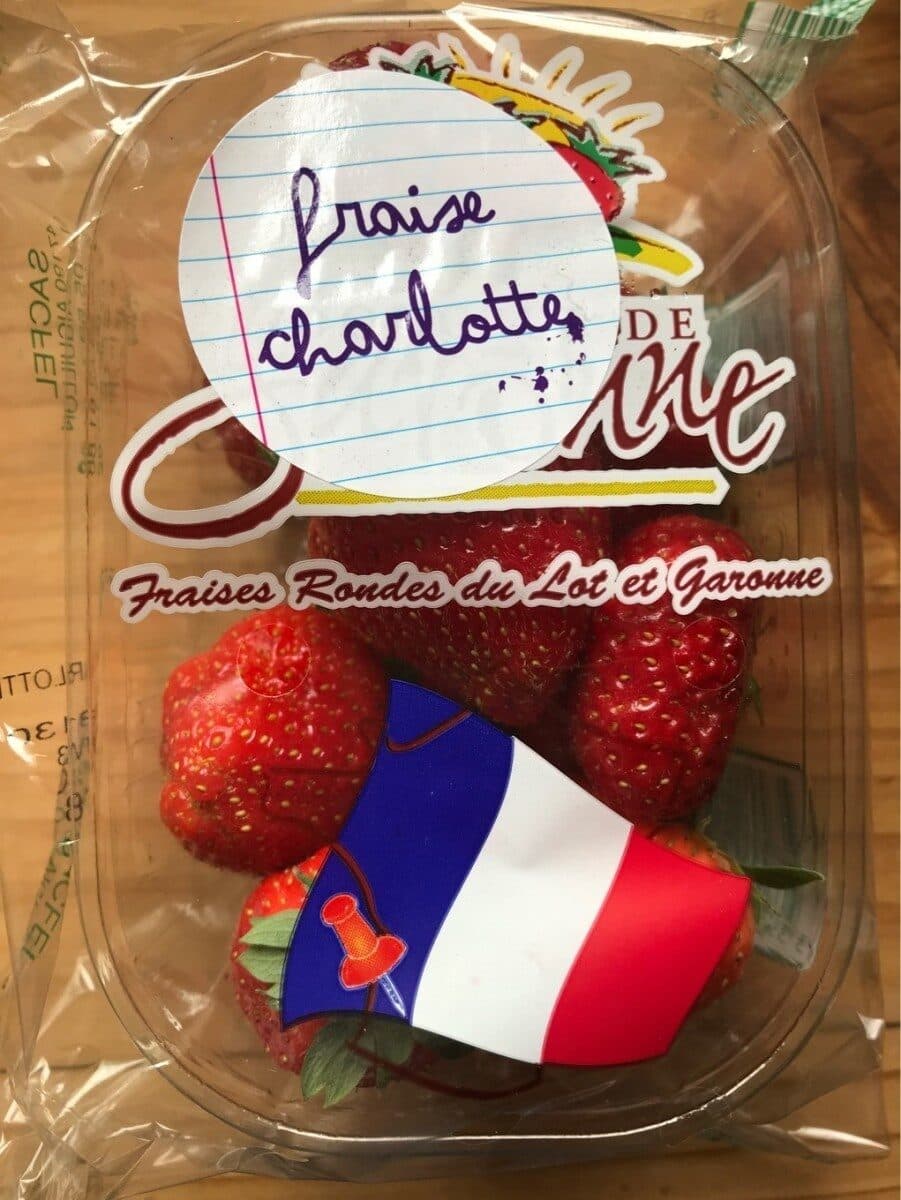 Open Food Facts Fraises rondes françaises 250g cat 1 packshot