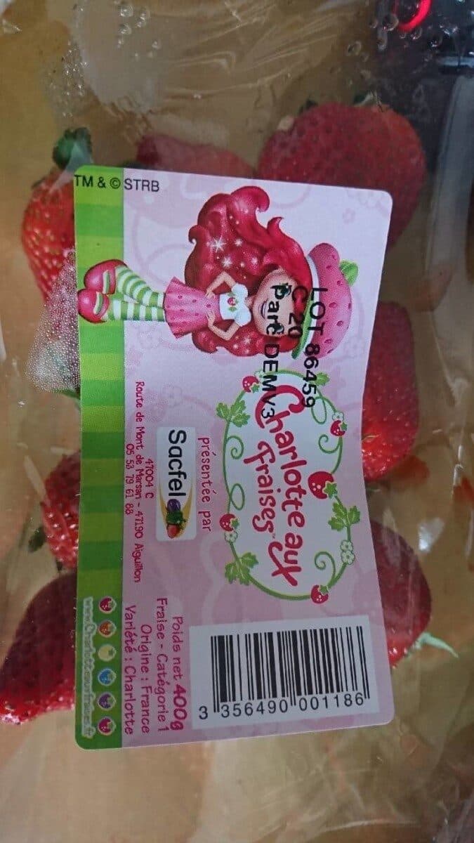 Open Food Facts Fraise variété Charlotte packshot