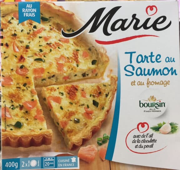Marie Tarte au Saumon et au Fromage packshot