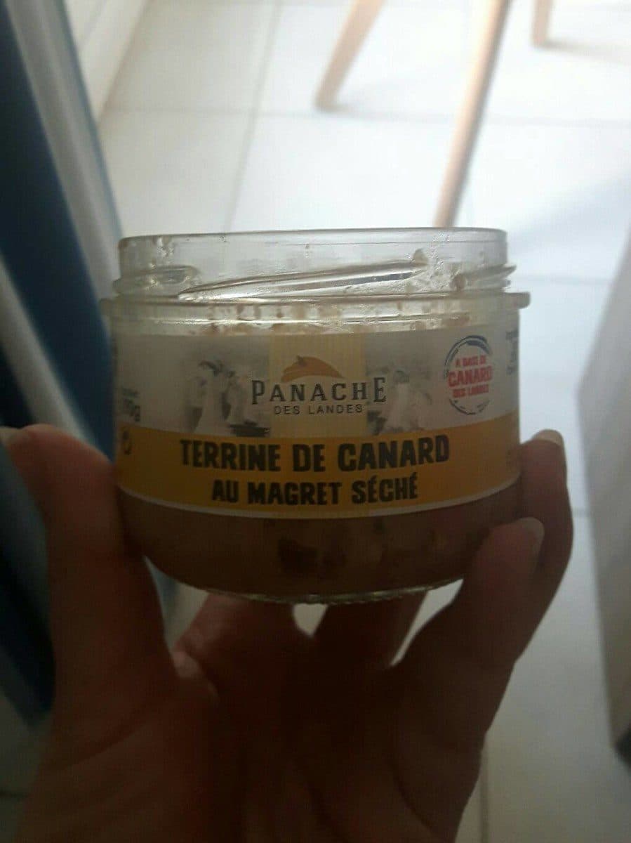 Panache des landes Terrine de canard au magret séché packshot