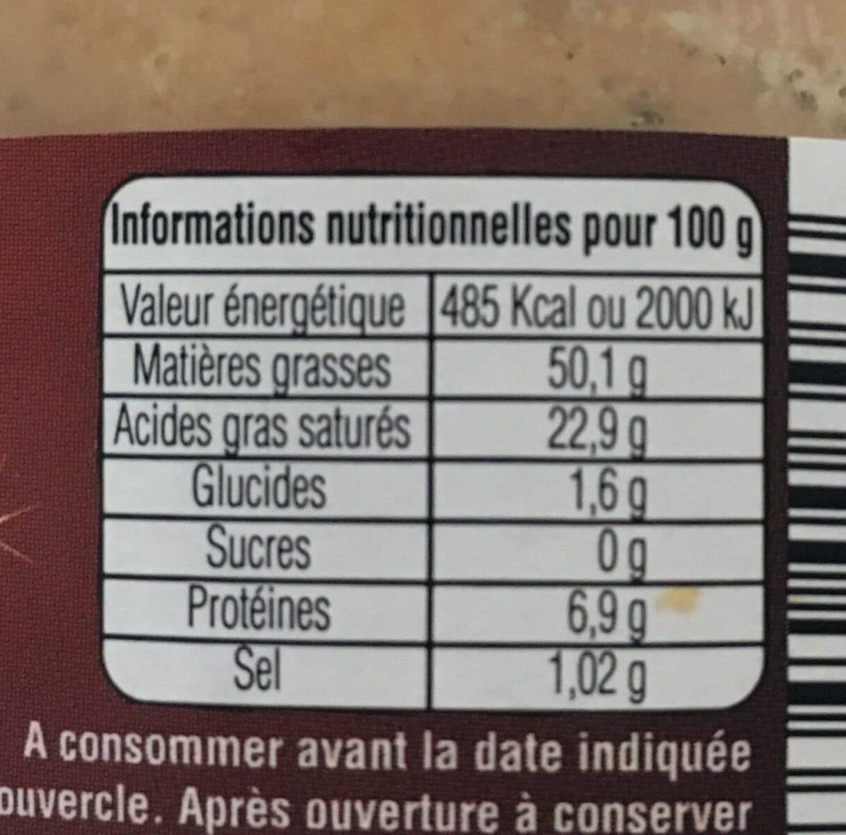 Panache des Landes Foie gras de canard entier des Landes packshot