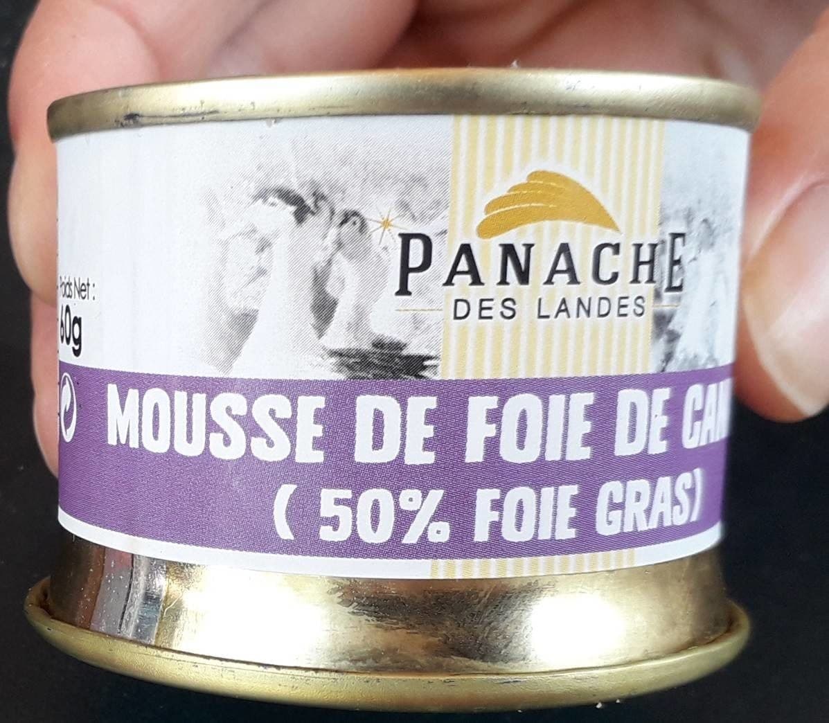 Panache des landes mousse de foie de canard packshot