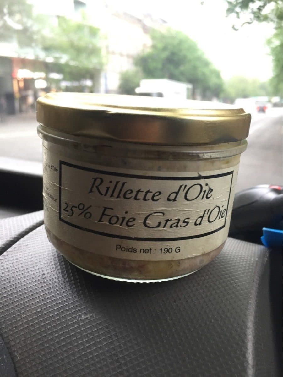 Open Food Facts Rillettes 100% oie packshot