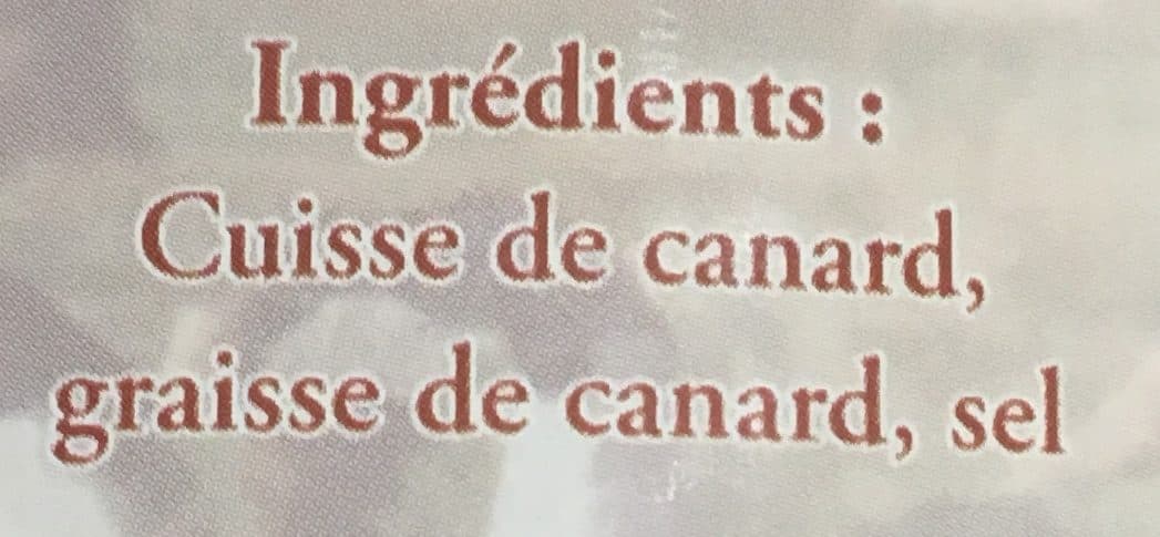 Panache des Landes Confit de canard 4 cuisses packshot