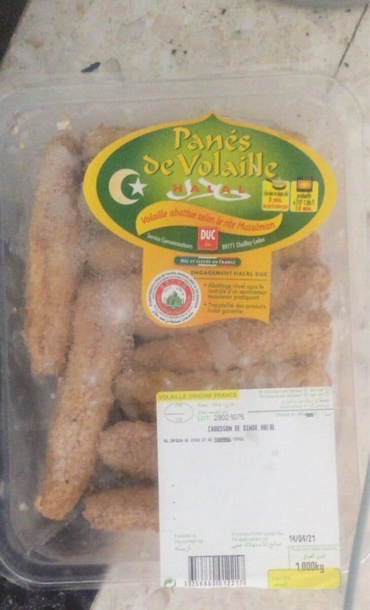 Open Food Facts Panés de volaille packshot