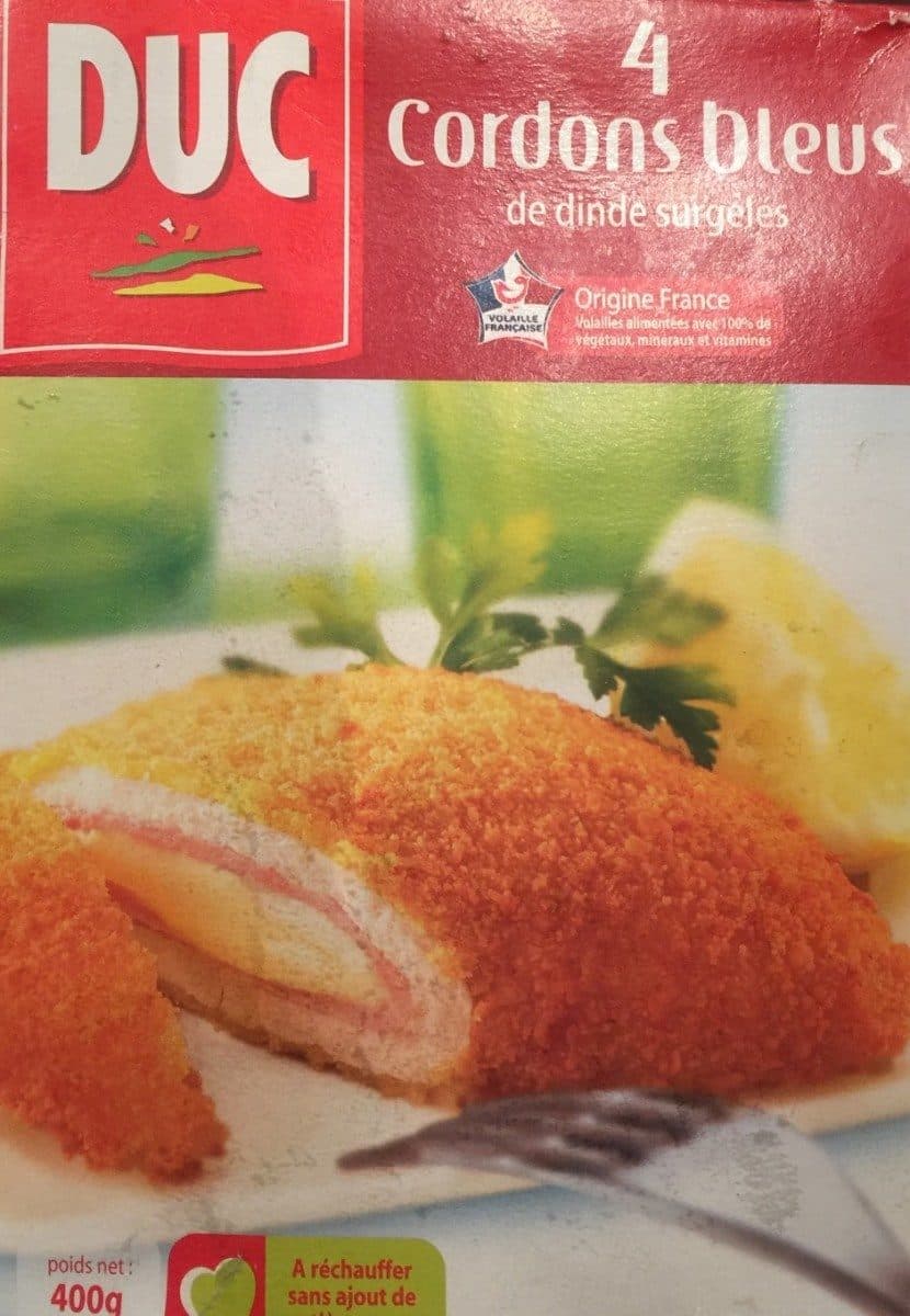 Open Food Facts Volaven Cordon Bleu 400Gr packshot