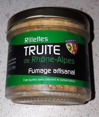 Cuisine du Pêcheur Rillettes TRUITE de Rhône-Alpes packshot