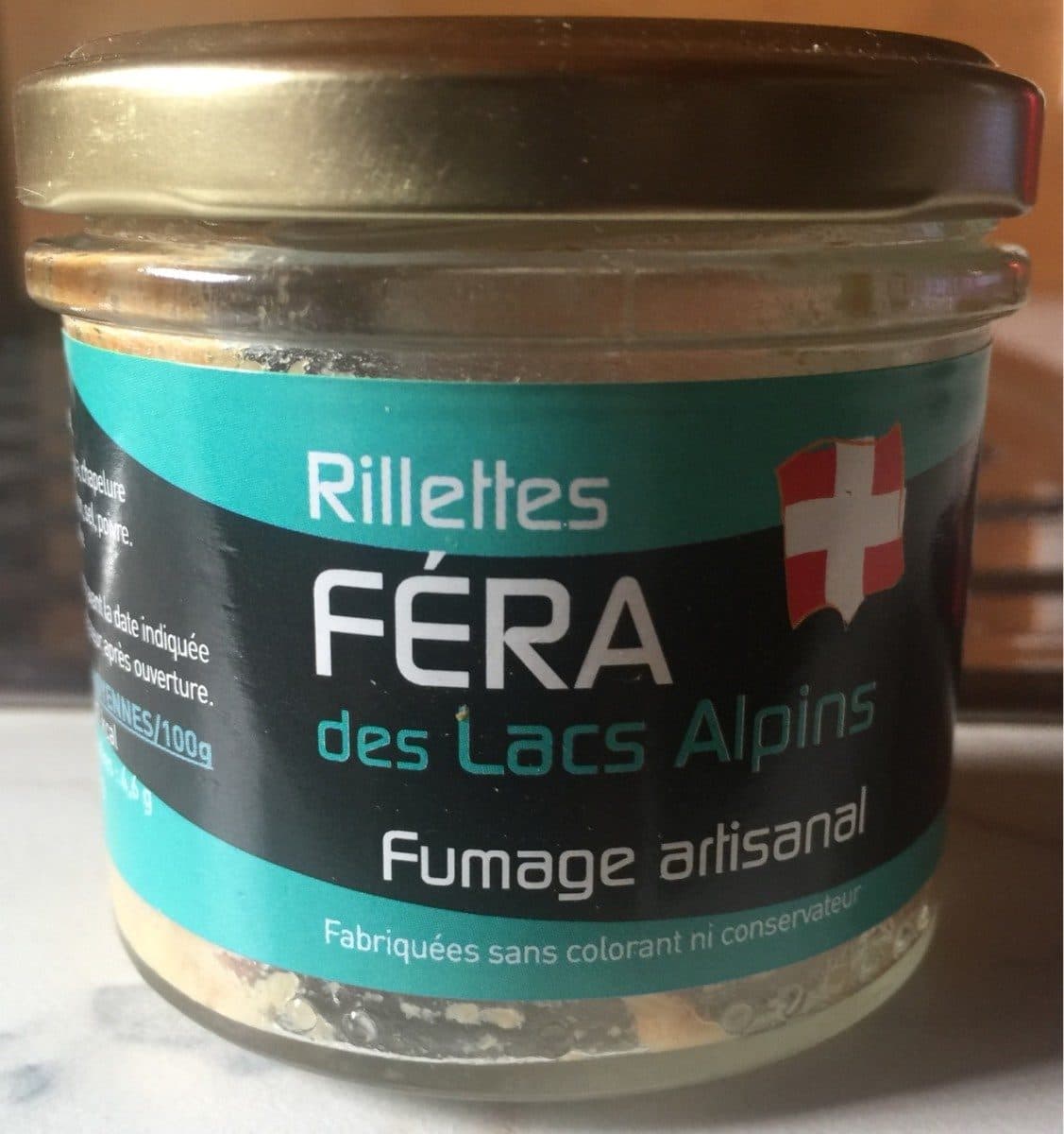 Cuisine du Pêcheur Rillettes de Féra packshot