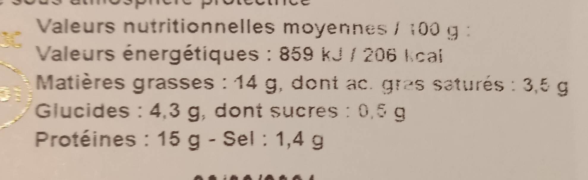 Open Food Facts Terrine de truite Rhône Alpes packshot