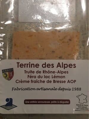 Le Fumet des Dombes Terrine des Alpes packshot