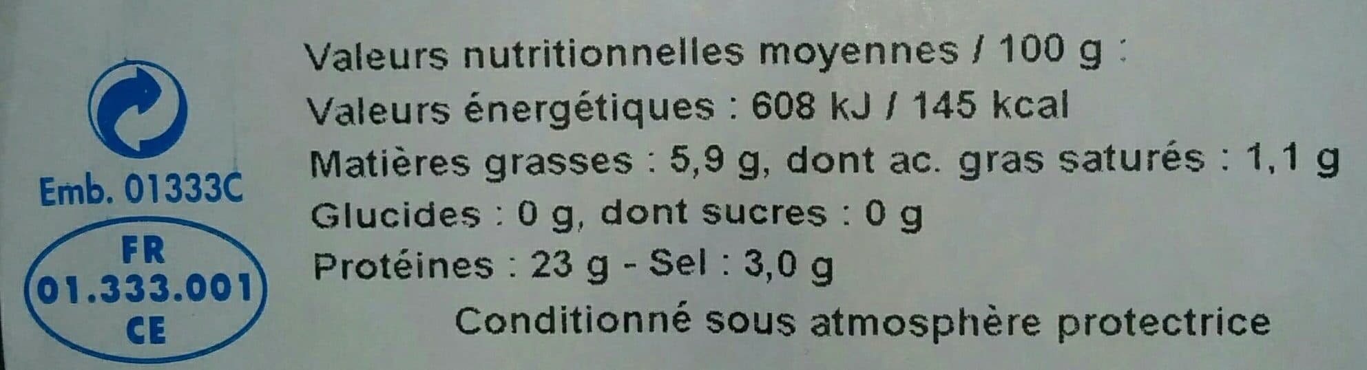 Le Fumet Des Dombes Saumon sauvage fumé rouge du Pacifique packshot