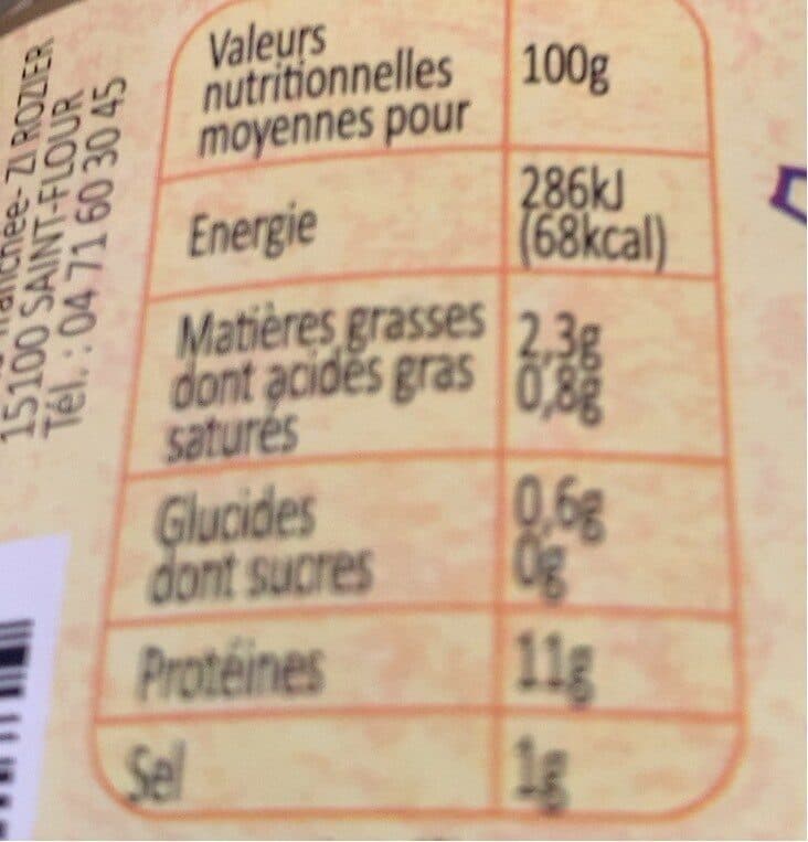 Le Père Jean Tripoux auvergnat de veau sauce au vin blanc packshot