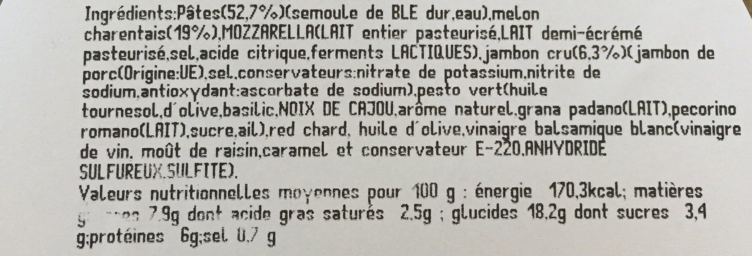 Open Food Facts Salade Pate Melon packshot