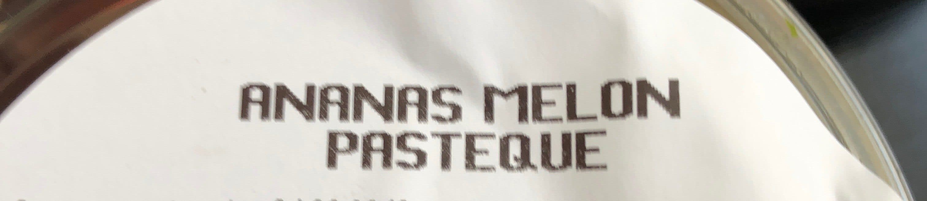 Open Food Facts Ananas Melon Pasteque packshot