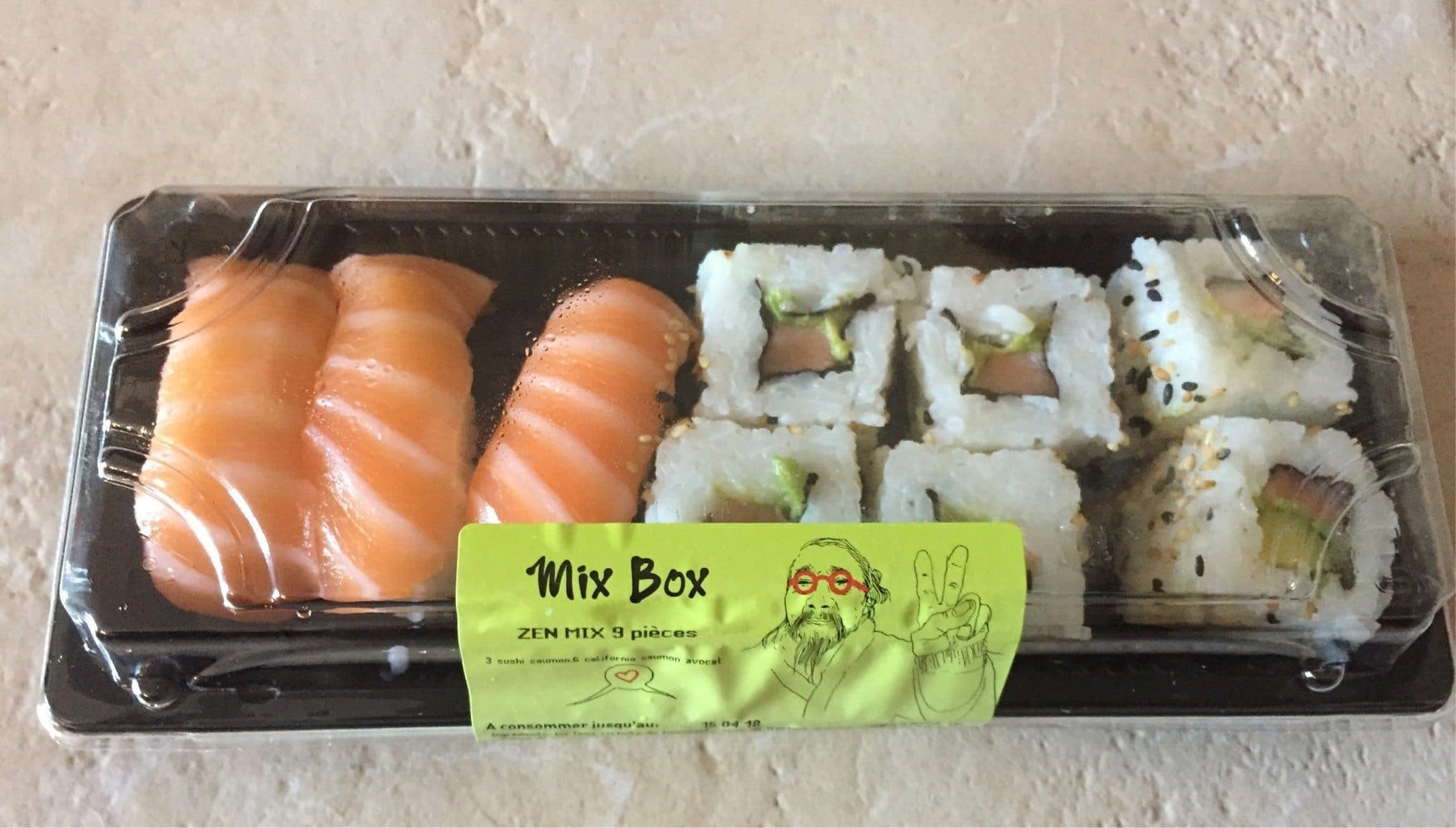 Open Food Facts Mix box zen mix 9 pieces packshot