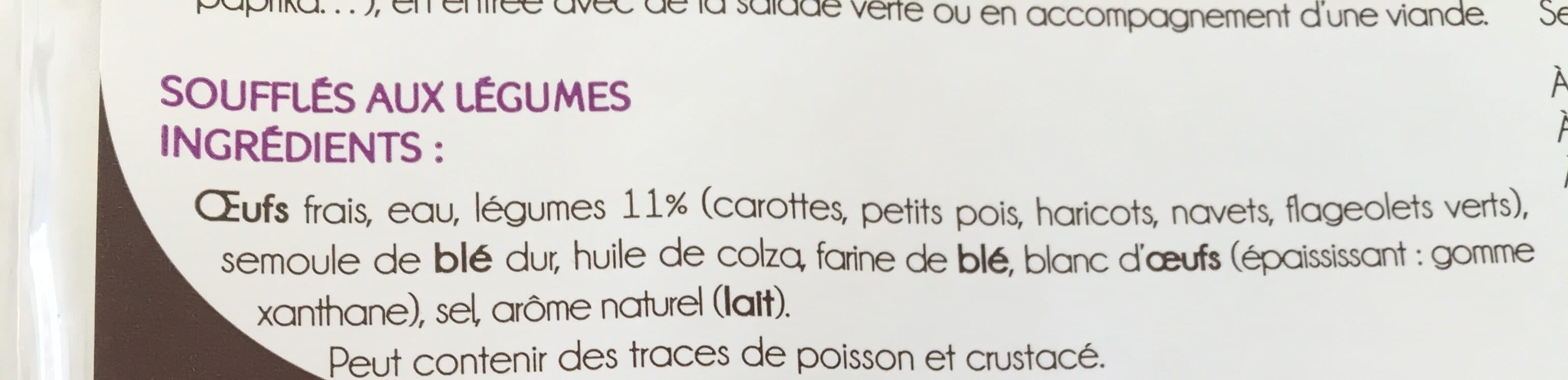 La Royale Soufflette Royale Aux 4 Légumes packshot