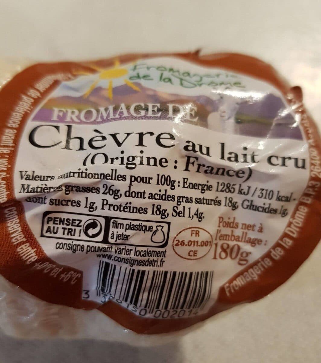 Fromagerie de la Drôme Rouleaux De Chèvre au lait cru packshot
